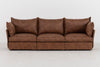 Chestnut  Image 1 - Model 06 3 Seater in Chestnut  Front View