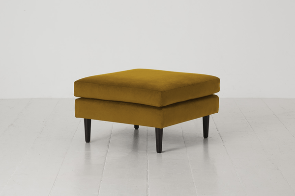 Mustard Image 2 - Model 01 Footstool - Side View