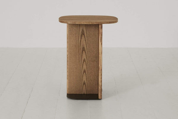 Mid Ash Image 2 - Large Side Table - Side profile