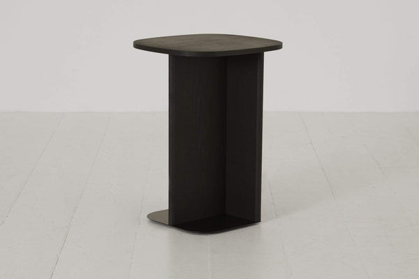 Dark Ash Image 4 - Large Side Table - Side View