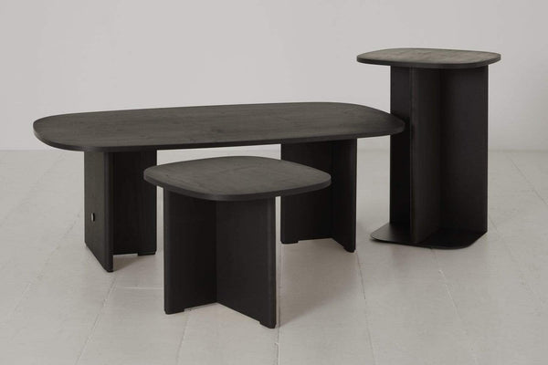 Dark Ash Image 8 - Large Side Table - Group shot