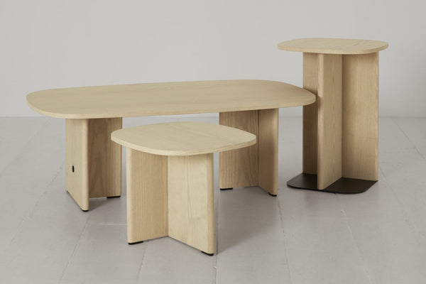 Light Ash Image 8 - Large Side Table - Group shot