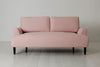 Blush Image 1 - Model 05 2 Seater in Blush Linen - Front View