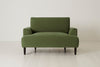 Vine Image 1 - Model 05 Love Seat in Vine Velvet - Front View