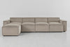 Bone image 1 - Model 03 4 Seater Left Chaise front View