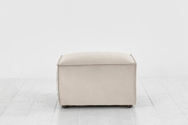 Bone image 1 - Model 03 Ottoman Linen Front View