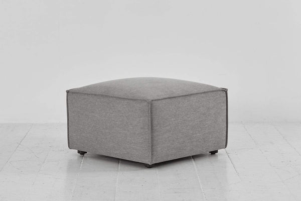 Shadow image 2 - Model 03 Ottoman in Shadow Linen Side Angle View