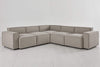 Pumice image 1 - Model 03 Corner Sofa in Pumice Linen Front View