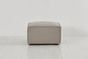 Pumice image 1 - Model 03 Ottoman in Pumice Linen Front View