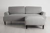 Light grey Image 1 - Model 05 3 Seater Chaise in Light grey velvet