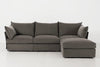 Elephant Image 1 - Model 06 3 Seater Right Corner Sofa in Elephant Front View