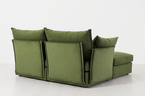 Vine Image 3 - Model 06 2 Seater Right Corner Sofa in Vine Back View