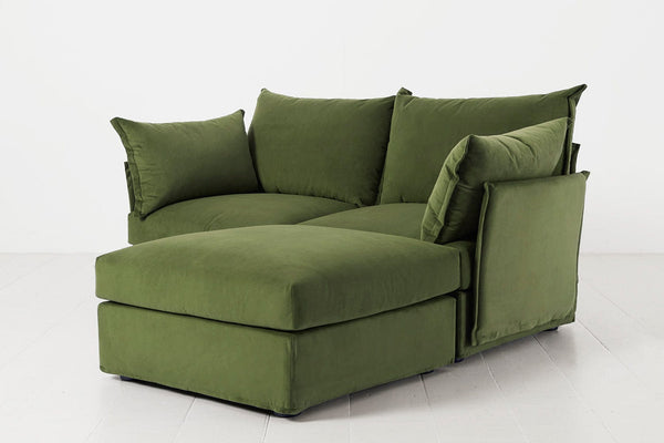 Vine Image 2 - Model 06 2 Seater Right Corner Sofa in Vine Side View