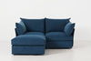 Teal Image 1 - Model 06 2 Seater Left Corner Sofa in Teal Front View